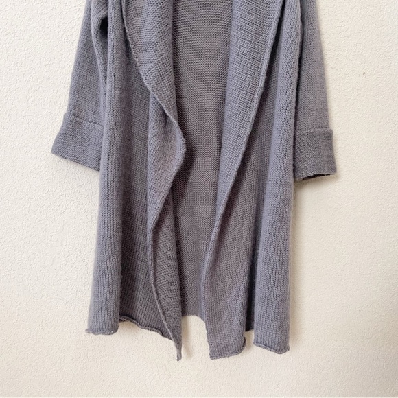 Soft Surroundings Cardigan Telluride Topper Shawl Wool Mohair Long Casual Cozy L - Picture 5 of 10